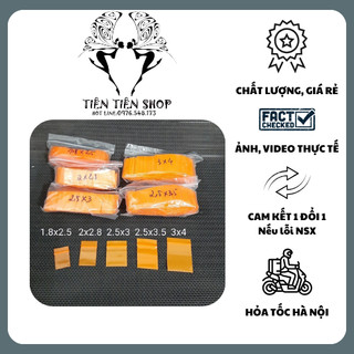 Gói 100c túi zip nhỏ, túi zip mini màu cam đựng đồ nhỏ, tránh thất lạc đồ đạc tiện dụng tientienshop