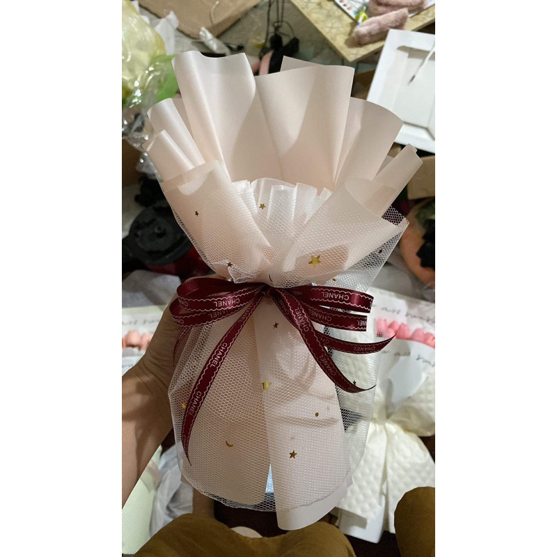 Cốt bó 1 bông hoa, dùng cắm hoa len, hoa nhũ hoặc 1-3 bông hoa sáp