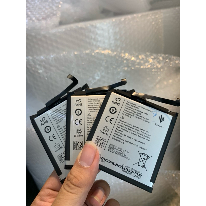 Pin Vsmart Live 1  V620 New Zin Hãng Cam kết từ nhà máy Vsmart