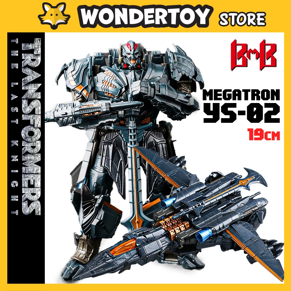 Mô hình BMB Megatron YS-02 Transformers The Last Knight Robot biến hình YS02