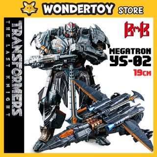 Mô hình transformers megatron ys-02 the last knight robot biến hình máy bay 18cm - hãng bmb