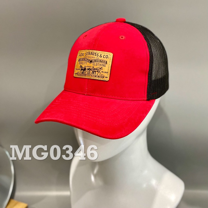 Nón kết Mũ lưỡi trai lưới kaki Cotton nhung Mesh Cap LV nam nữ thoáng khí màu đen HP02003