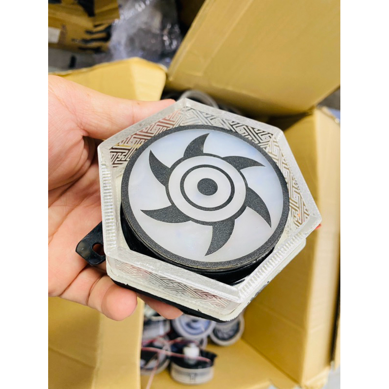 Mắt xoay Sharingan 3 inch led đỏ