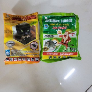 Mồi bẫy chuột hiệu quả 1 gói (giao mẫu ngẫu nhiên tùy đợt)
