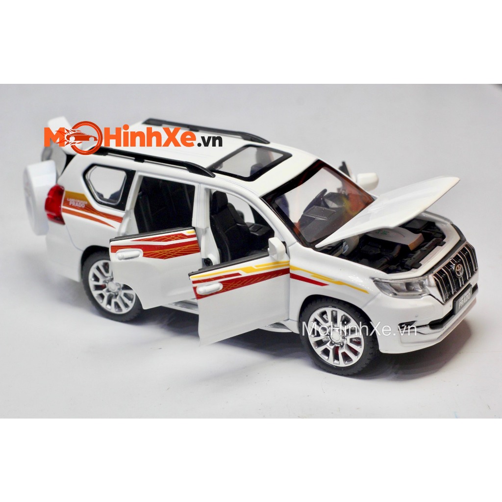 MÔ HÌNH XE TOYOTA LAND CRUISER PRADO 1:32 HÃNG KHÁC