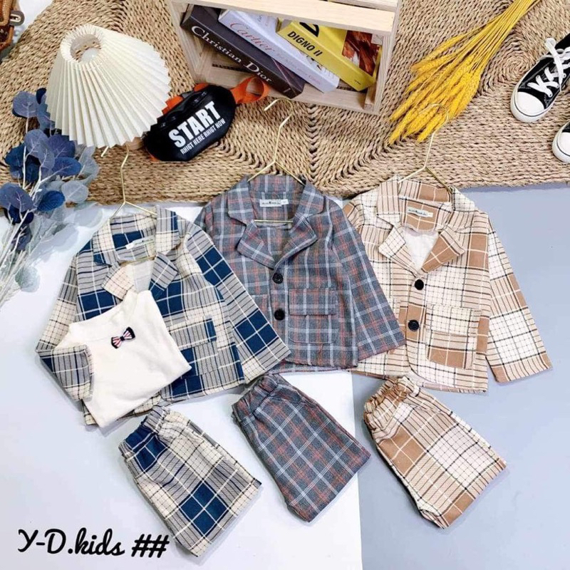 Sét vest công tử bé trai