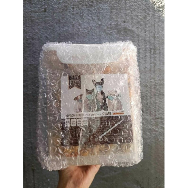 Đồ sấy khô Lishi 660g - Mix 11 loại thịt cho mèo