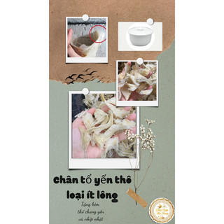 Yến sào nguyên chất- 10g chân tổ yến nguyên chất