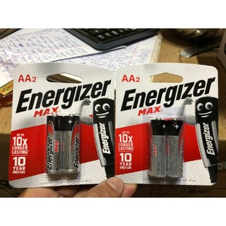 VỈ 2 VIÊN PIN 2A (SIZE AA) / 3A (SIZE AAA) ENERGIZER