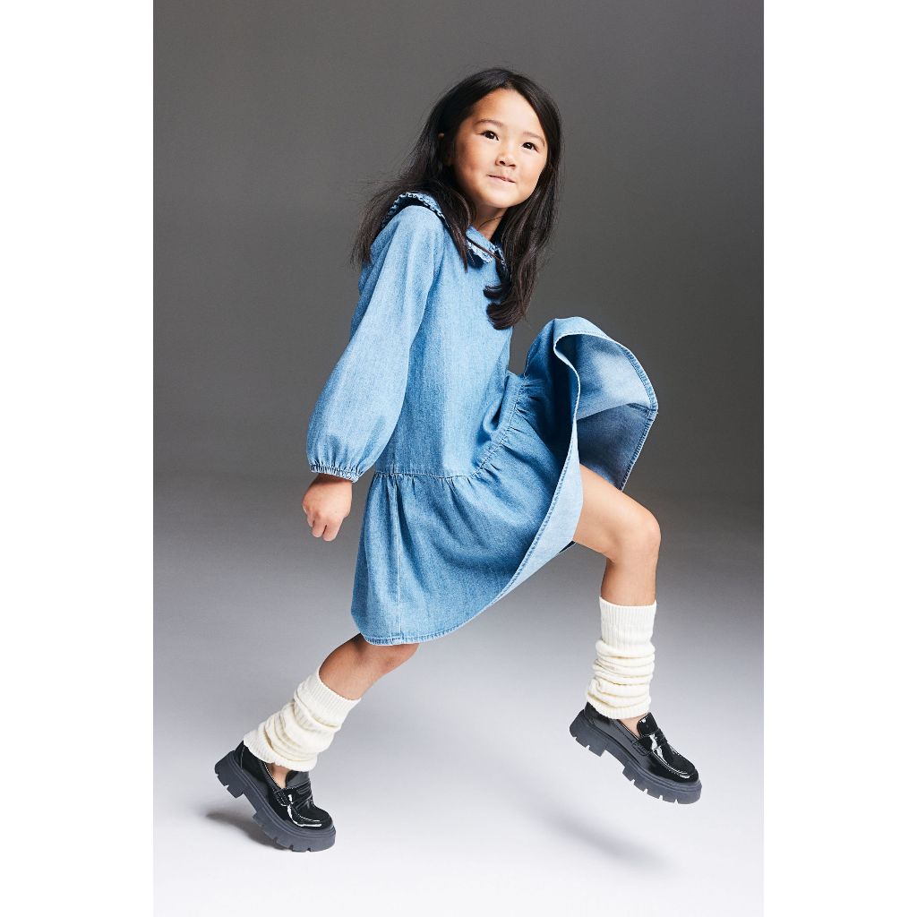 Váy denim có cổ bé gái HM Authentic