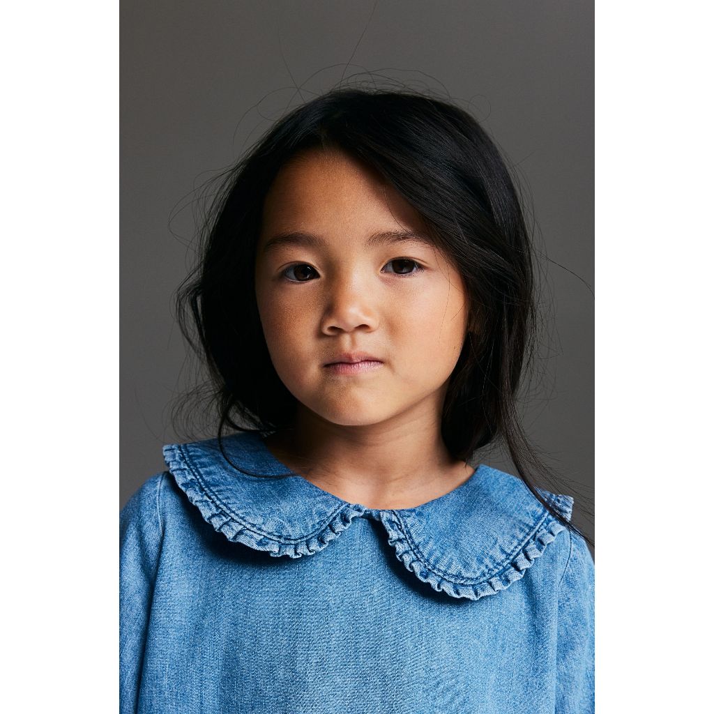 Váy denim có cổ bé gái HM Authentic