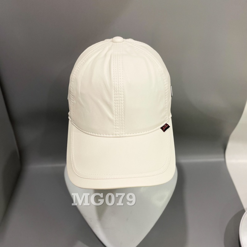 Mũ lưỡi Trai Da SImili Nam Nữ Màu Trắng Cao Cấp Thiết Kế Thể Thao Thương Hiệu Cá Tính	Freesize	Monoshop