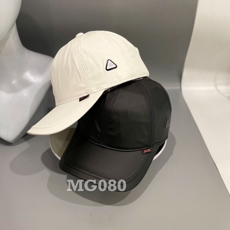 Mũ lưỡi Trai Da SImili Nam Nữ Màu Trắng Cao Cấp Thiết Kế Thể Thao Thương Hiệu Cá Tính	Freesize	Monoshop