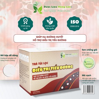 Trà Túi Lọc Hỗ trợ điều trị Tiểu Đường 60g - Giúp hạ đường huyết, hỗ trợ điều trị bệnh tiểu đường