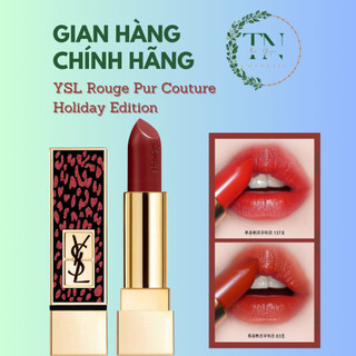 Son lì có dưỡng ysl rouge pur couture holiday edition thời thượng bản pháp chính hãng
