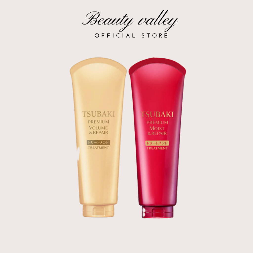 Kem xả Phục hồi ngăn rụng tóc Premium Repair Tsubaki 180g