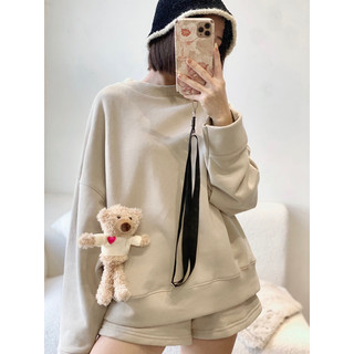 𝗛𝗮̀𝗻𝗴 𝗰𝗵𝗶́𝗻𝗵 𝗵𝗮̃𝗻𝗴 Teddy Heart Set nỉ cao cấp gắn gấu ( có thể tháo ) O.N WORKSHOP