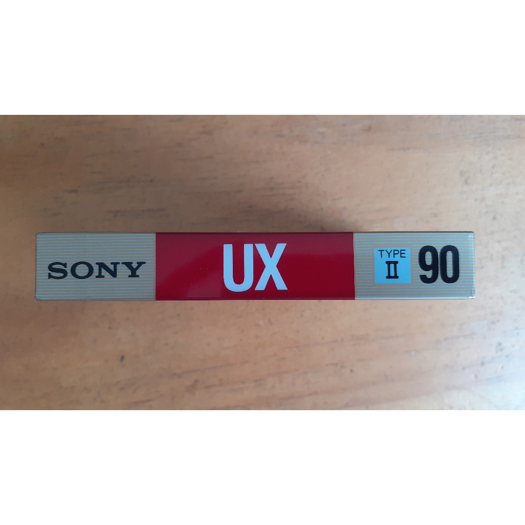 Băng Cassette SONY UX 60, 90 Type II Chrome  - Hàng mới nguyên seal Nhật Bản