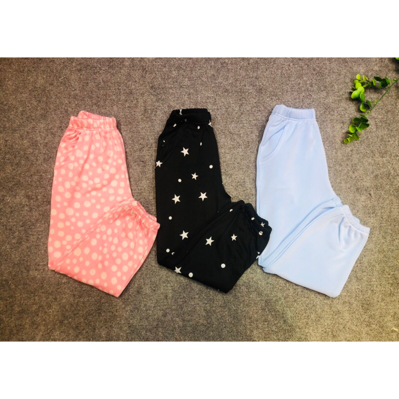 Quần jog thu đông cho bé phom từ 9-35kg