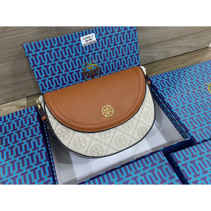 Túi xách nữ đeo vai Tory họa tiết thời trang