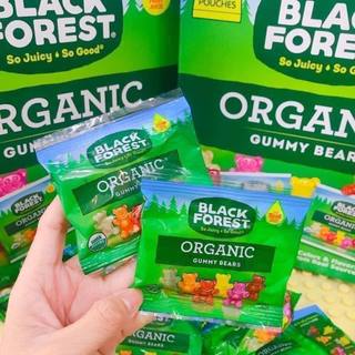 10 gói Kẹo dẻo gấu hữu cơ Gummy Bear Black Forest 23g của Mỹ