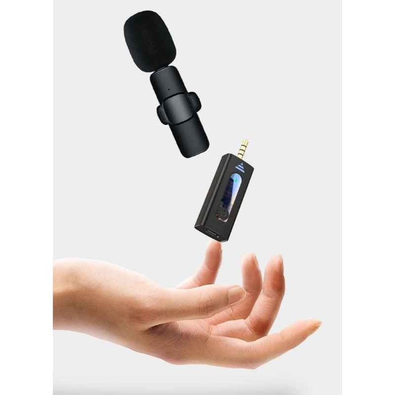 Micro Không Dây K35 Chân Tròn 3.5 Dành Cho điện thoại, Laptop, Máy Ảnh, Máy Trợ Giảng, Micro Bluetooth