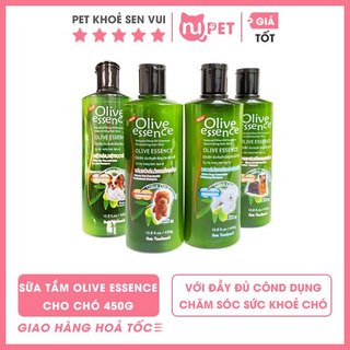 Sữa tắm OLIVE ESSENCE cho chó mèo chai 450ml