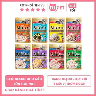 Pate nekko cho mèo trưởng thành Adult gói 70g
