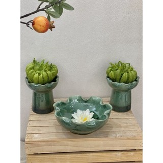 Ly Đựng Quả Phật Thủ Bày Ban Thờ