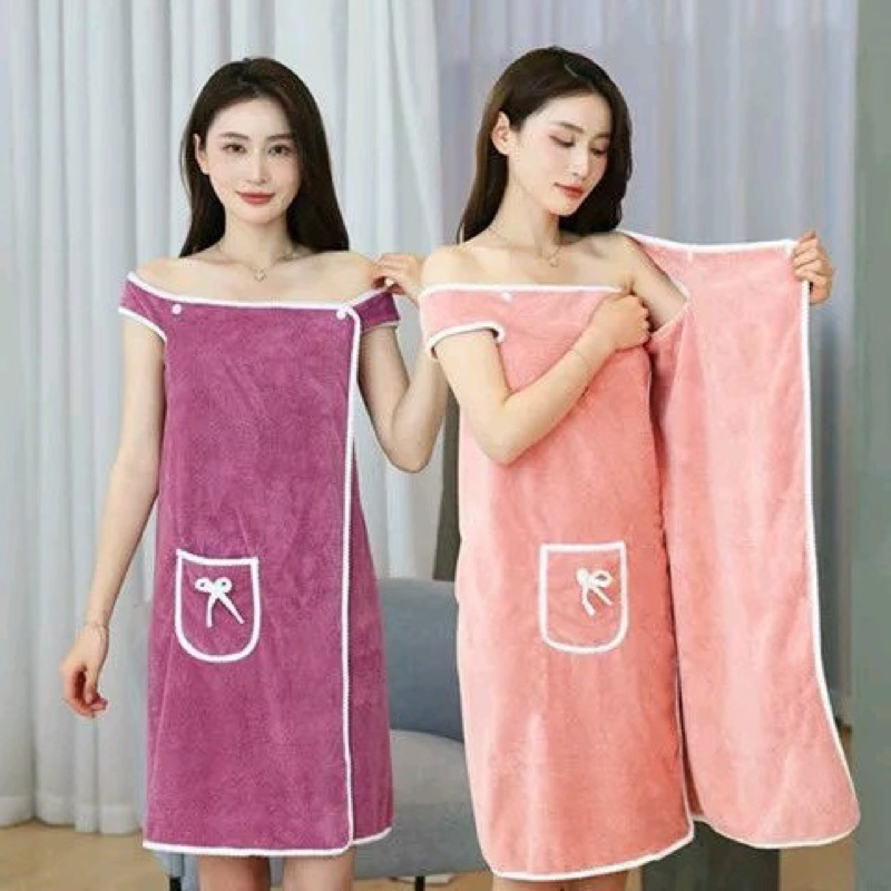 Khăn Tắm Cúc Bấm Siêu Thấm