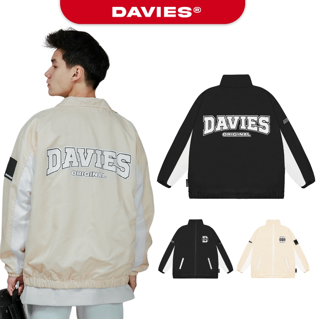 Áo khoác nam nữ dù form rộng đẹp local brand DAVIES JS Jacket |D30-AK2