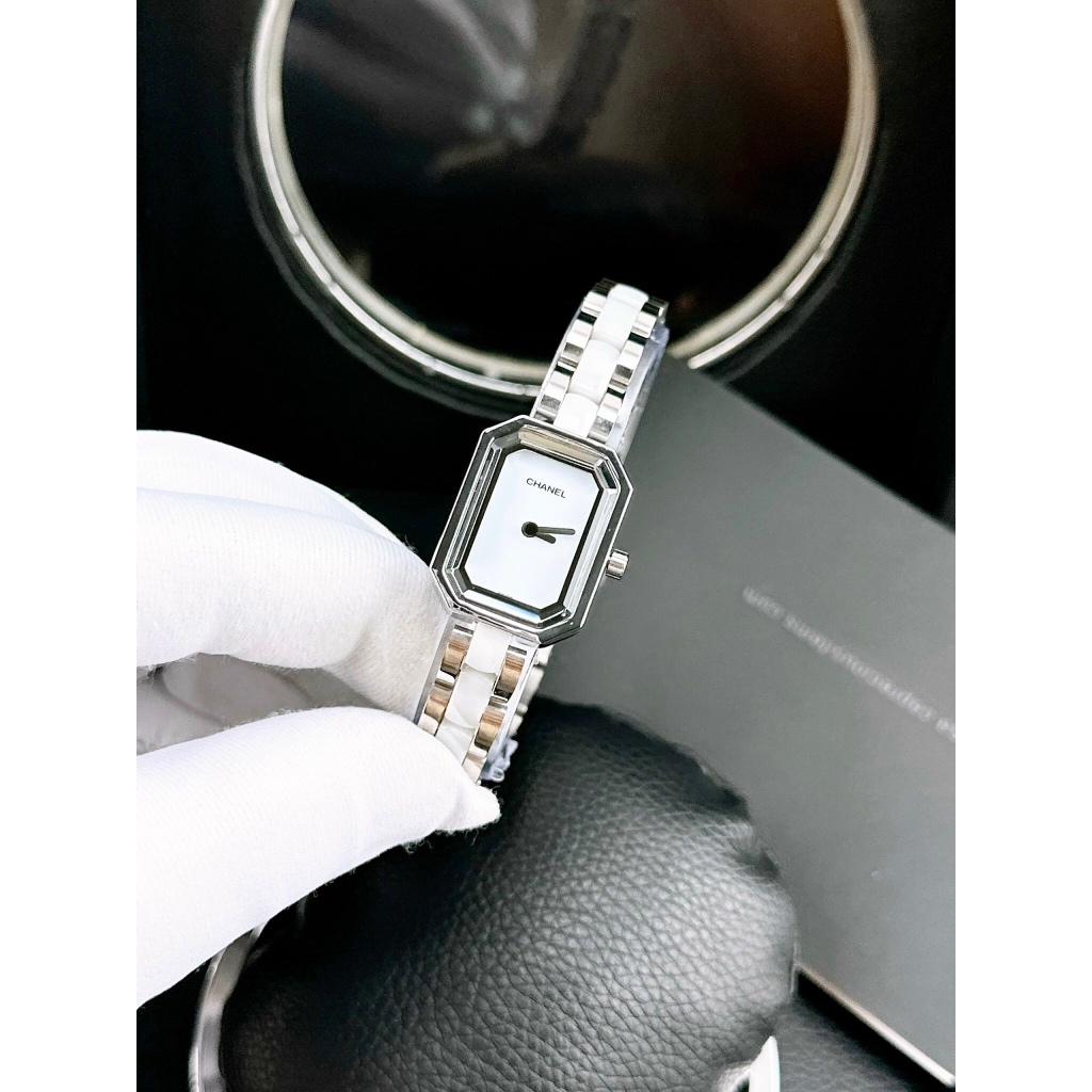 Đồng hồ nữ Ch@n€l H0451 Womens Stainless Steel Watches, size20x26mm, fullbox, Luxury diamond watch