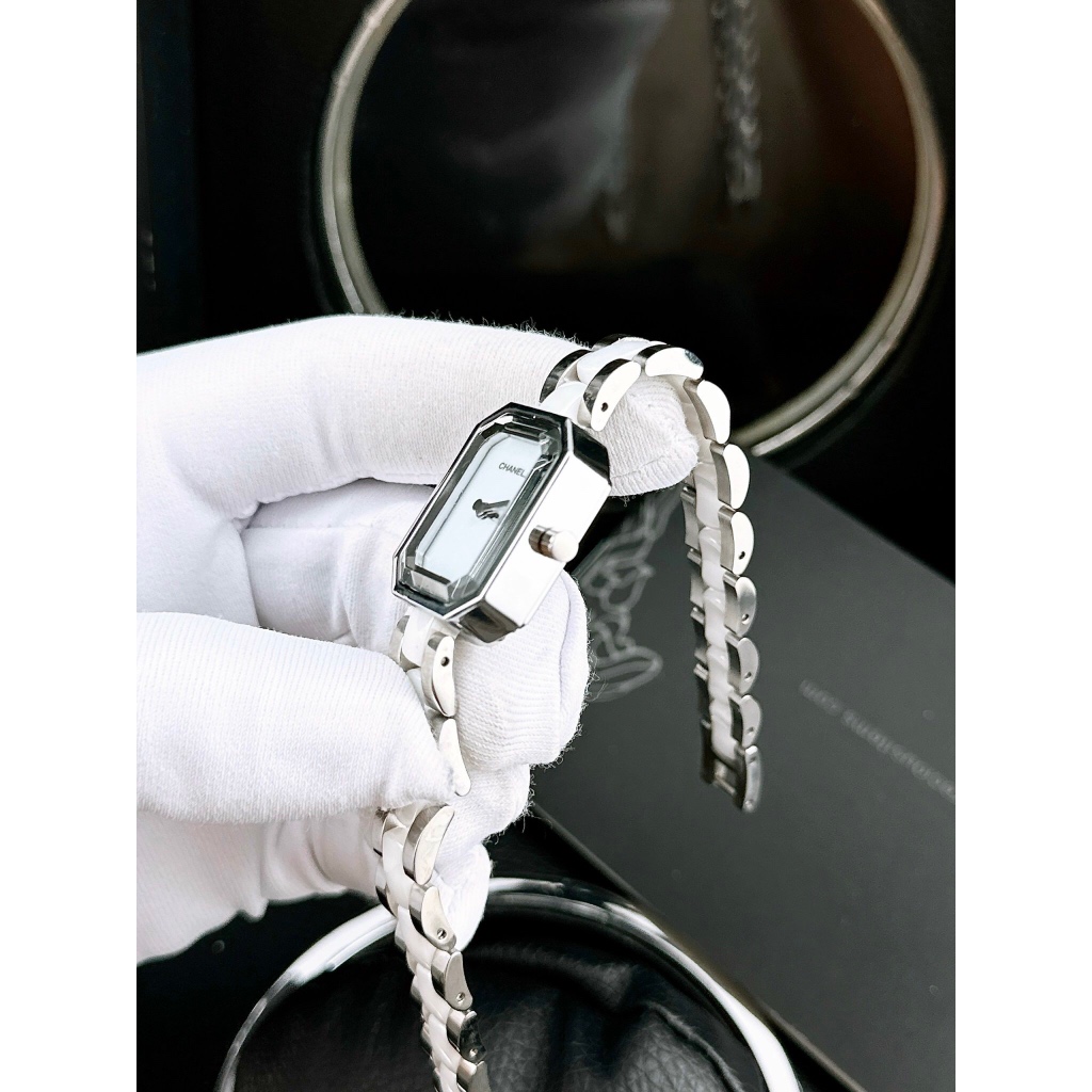 Đồng hồ nữ Ch@n€l H0451 Womens Stainless Steel Watches, size20x26mm, fullbox, Luxury diamond watch