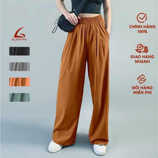  Quần gió mát lạnh dáng rộng che khuyết điểm đôi chân tôn dáng chất gió co dãn  QGN by gladimax  