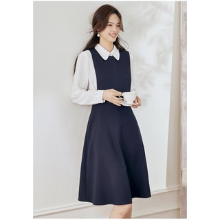 Đầm dự tiệc dáng xoè nhẹ nhàng tinh tế tay dài