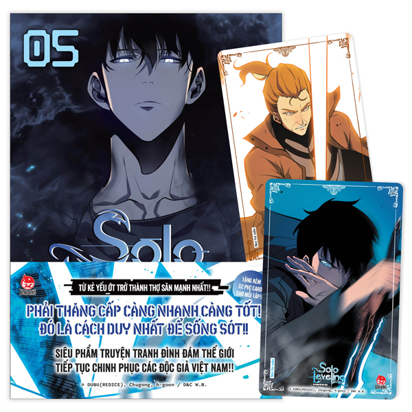 Truyện tranh - Solo Leveling - Tôi thăng cấp một mình - Lẻ các tập 1 2 3 4 5 6 - Poster Phát Hành