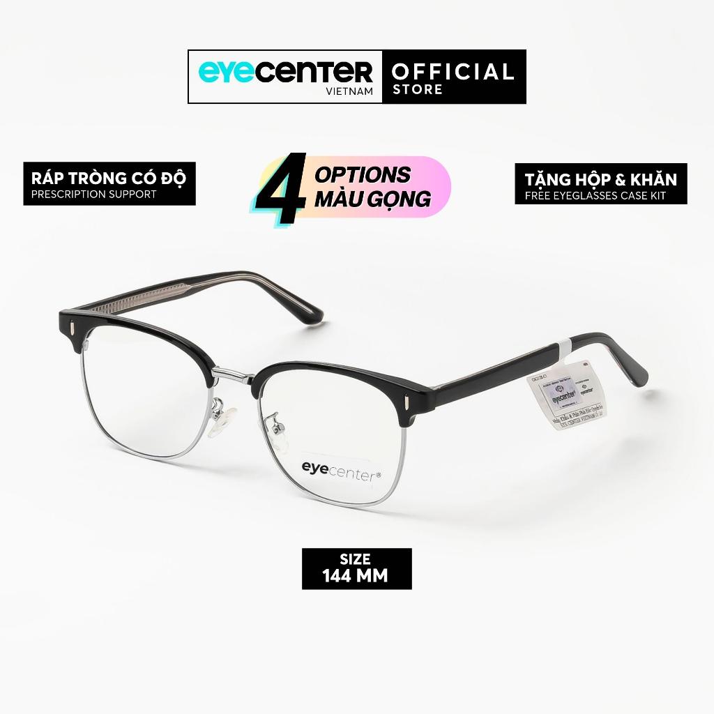 Gọng kính cận nam nữ chính hãng ZAC&CODY A107S lõi thép chống gãy nhập khẩu by Eye Center Vietnam