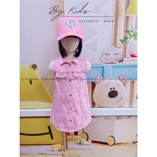 Đầm Jean hồng Zara cho bé gái siu xinh