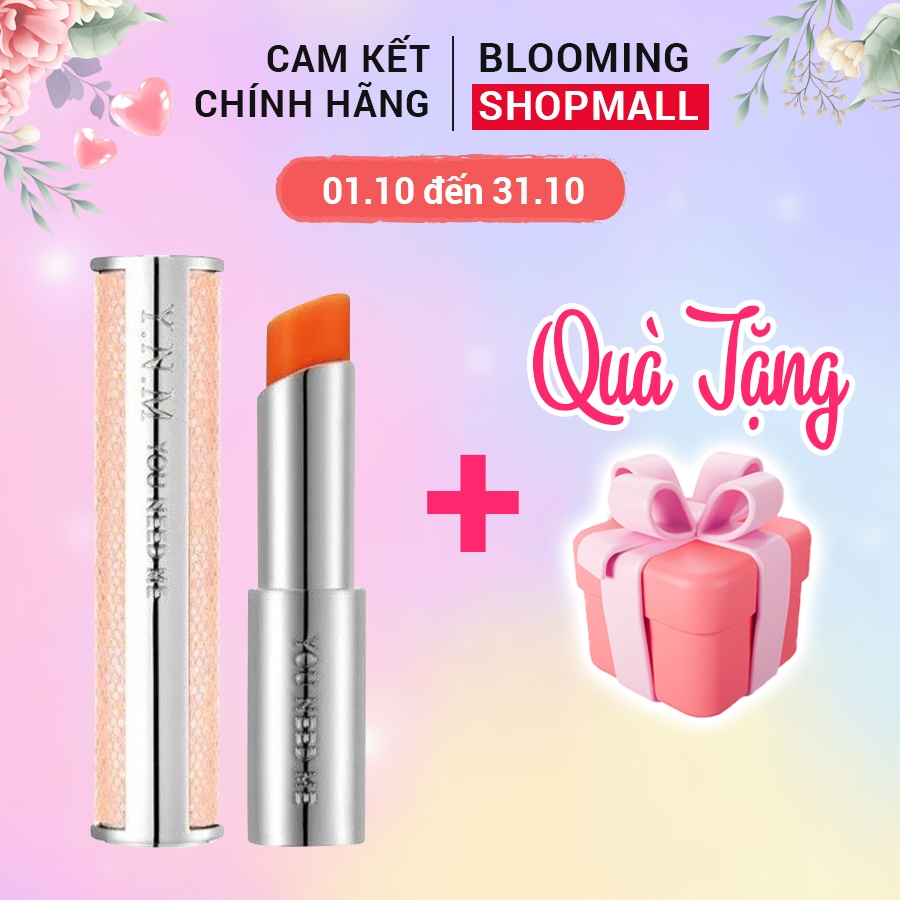 Son Dưỡng Mềm Môi, Hết Thâm Có Màu Cam Đỏ YNM Candy Honey Orange Red Lip Blam 3g