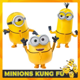 Mô hình Minions Kung Fu dễ thương, ngộ nghĩnh - Figure trang trí để bàn Minions