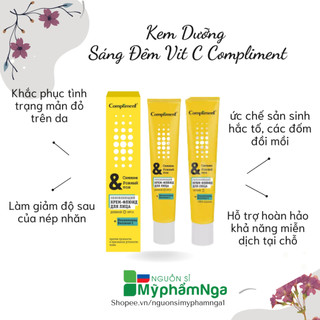 Kem Compliment Vit C Trắng da mờ thâm ch.ố.ng lão hoá