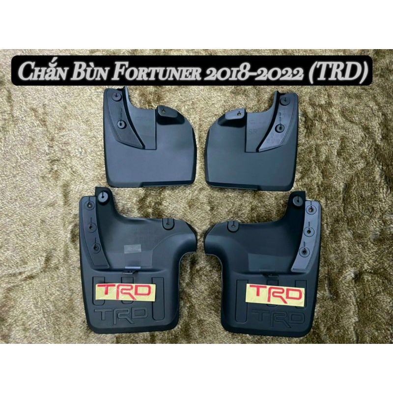 Chắn bùn fortuner TRD Theo xe từ font 2017 tới 2023  nhựa abs dày sịn