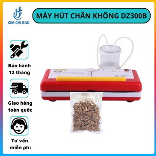 Máy Hút Chân Không mini DZ300B (hút được nước) KCB - Không kén túi, công suất hút 0.08MP