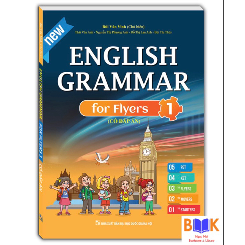 Sách -English grammar for Flyers 1+2