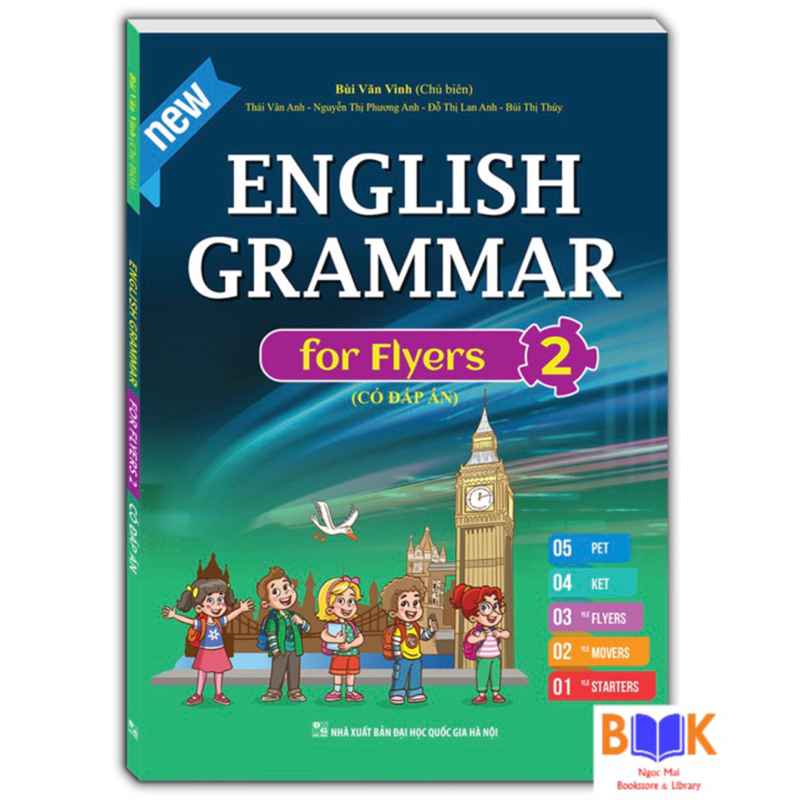Sách -English grammar for Flyers 1+2