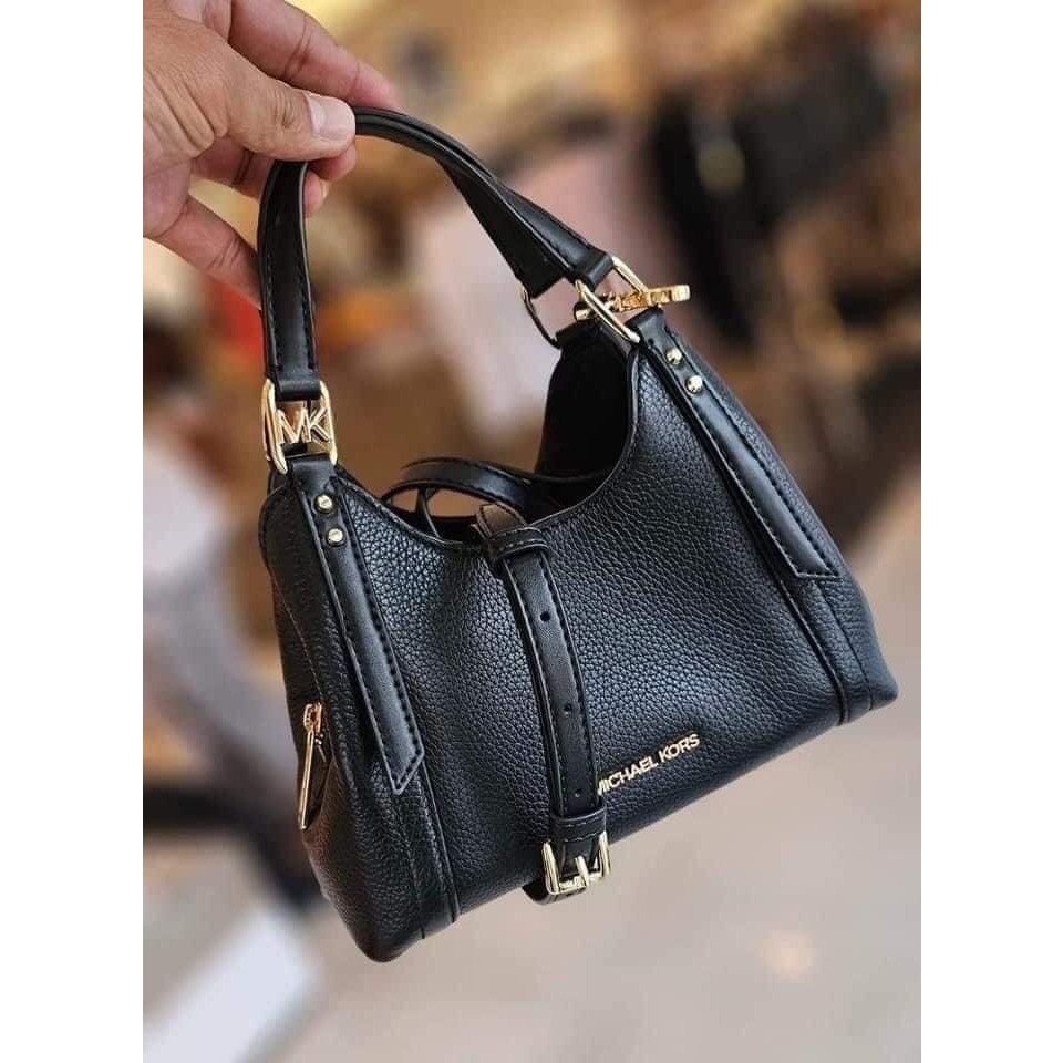 Túi Michael Kors Arlo Small Bags - Màu đen  35S3GW7C1L Black