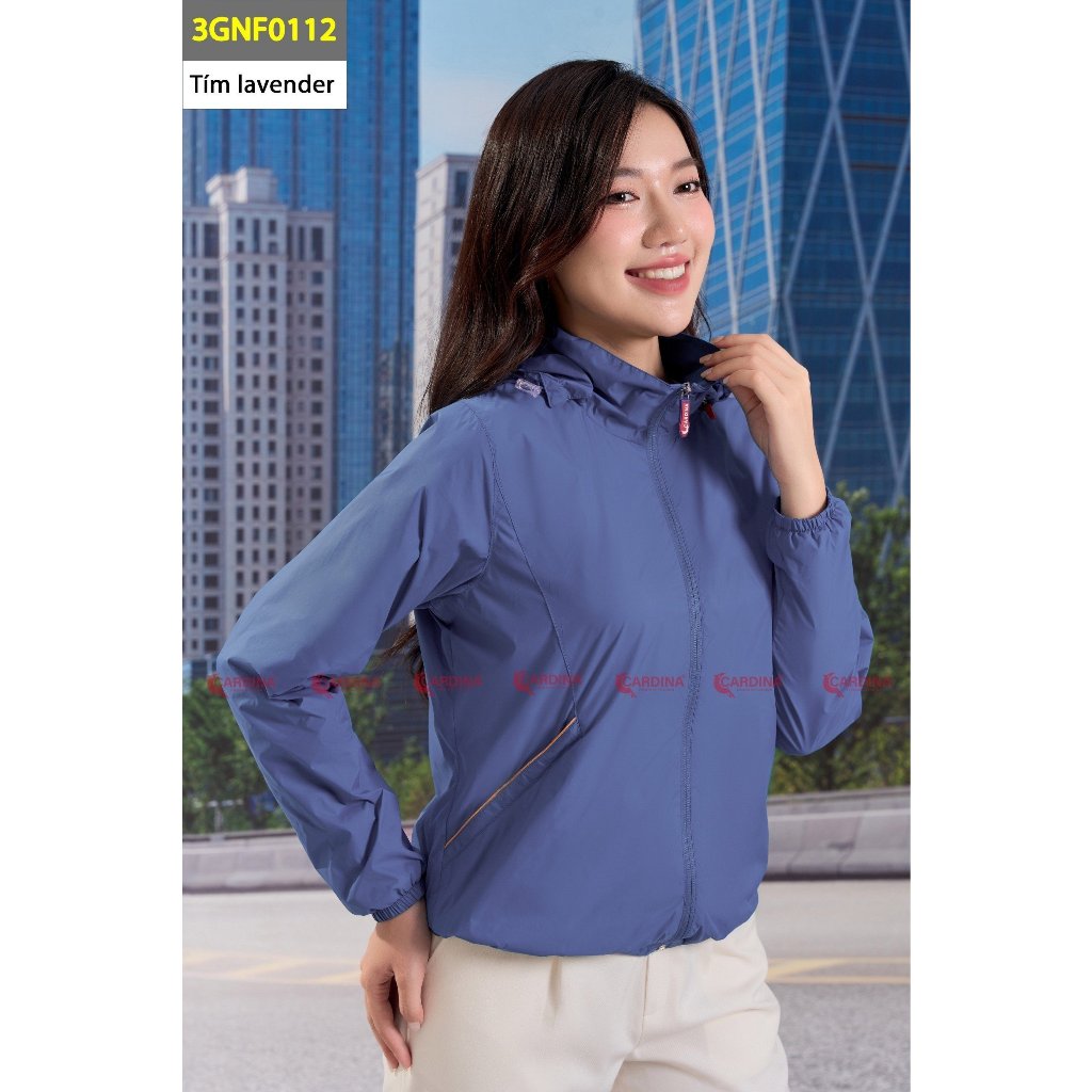 Áo Gió  Nữ 𝐂𝐀𝐑𝐃𝐈𝐍𝐀 2 Lớp Lót Lưới  Cao Cấp Cản Gió, Cản Bụi, Chống Nước 3GNF01