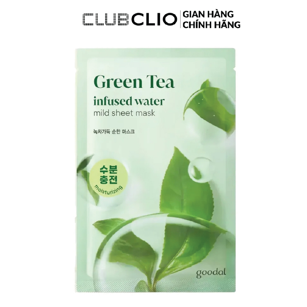 [Quà Tặng Không Bán] Combo 01 Chì Kẻ Mày Peripera 001 Black Brown & 03 Mặt Nạ Goodal Green Tea