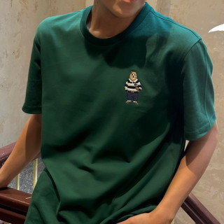 Áo T-Shirt logo gấu thêu nổi basic