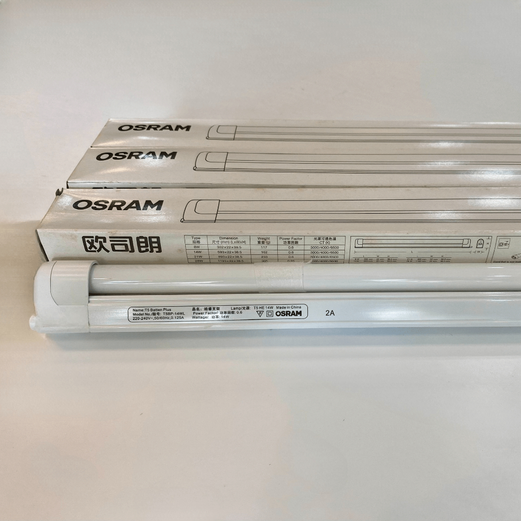Bộ đèn T5 Huỳnh Quang - T5 Batten Plus 0.6m 14W OSRAM
